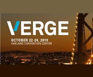 Verge 19 Conference and Expo, Oakland – USA, 22-24 October 2019